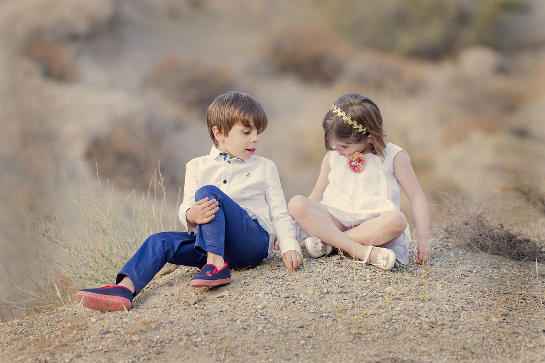 Reportaje infantil en el desierto de Tabernas